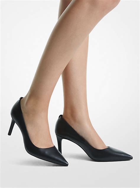 michael kors alina flex kitten pump|alina flex leather pump.